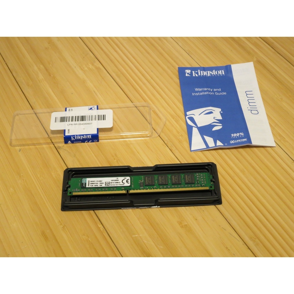 Kingston Technology 4GB 1333 MHz 240-Pin DDR3 SDRAM Memory  Module (KVR13N9S8/4)